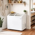 thumbnail image 2 of Frigidaire 6.7 cu. ft. Curved Glass Top 2-Door Display Freezer, 2 of 11