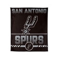 thumbnail image 1 of Logo Brands San Antonio Spurs 60"x70" Super Plush Blanket, 1 of 7