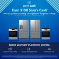 thumbnail image 2 of Samsung 29 cu. ft. Zero Clearance French Door Refrigerator w/ Sphere Ice, 2 of 10