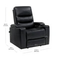 thumbnail image 12 of Serta Home Theater Power Recliner, Assorted Colors, 12 of 12
