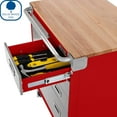 thumbnail image 5 of Seville Classics UltraHD 4-Drawer Rolling Cabinet, 28" W x 25" D x 34.5" H, 5 of 12