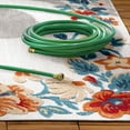 thumbnail image 2 of Town & Country Everyday Hibiscus Bloom Border Modern Floral Outdoor Rug, 2 of 8