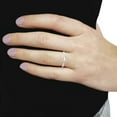 thumbnail image 5 of Baguette Cut Gemstone and 0.10 CT. T.W. Diamond Ring in 14K Gold, 5 of 5