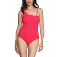 thumbnail image 4 of Loft Women's Asymmetrical Textured One-Piece Swimsuit, 4 of 6