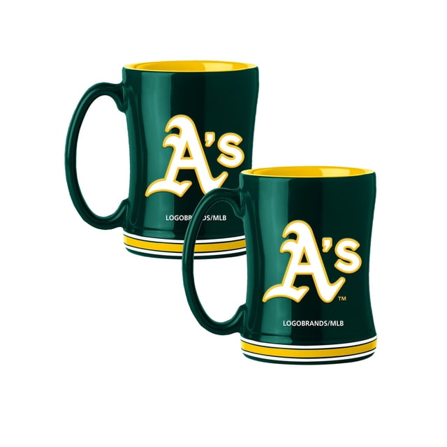 Logo Brands Athletics 14oz Relief Mug Set