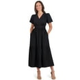 thumbnail image 4 of French Connection Ladies Puff Sleeve Maxi Dress, 4 of 8