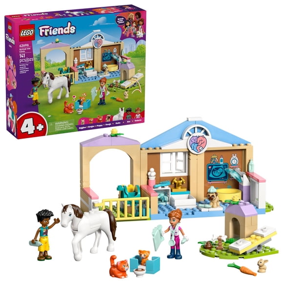 LEGO Friends Animal Vet Clinic Building Toy, 141 pc.