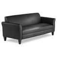 thumbnail image 2 of Alera 3-Cushion Reception Lounge Sofa, Black, 2 of 5