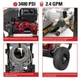 thumbnail image 9 of SIMPSON MegaShot 3400 PSI at 2.4 GPM KOHLER SH270 Cold Water Pressure Washer, 9 of 11