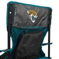 thumbnail image 3 of Logo Brands Jacksonville Jaguars Sideline XL Chair, 3 of 7