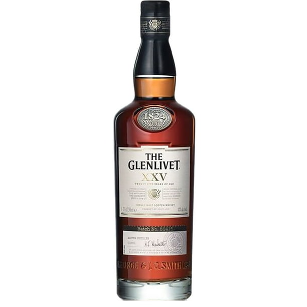The Glenlivet XXV Single Malt Scotch Aged 25 Years (750 ml