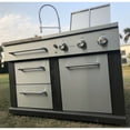 thumbnail image 18 of Member's Mark 3-Piece Modular Outdoor Kitchen 5 Burner Grill, 18 of 23