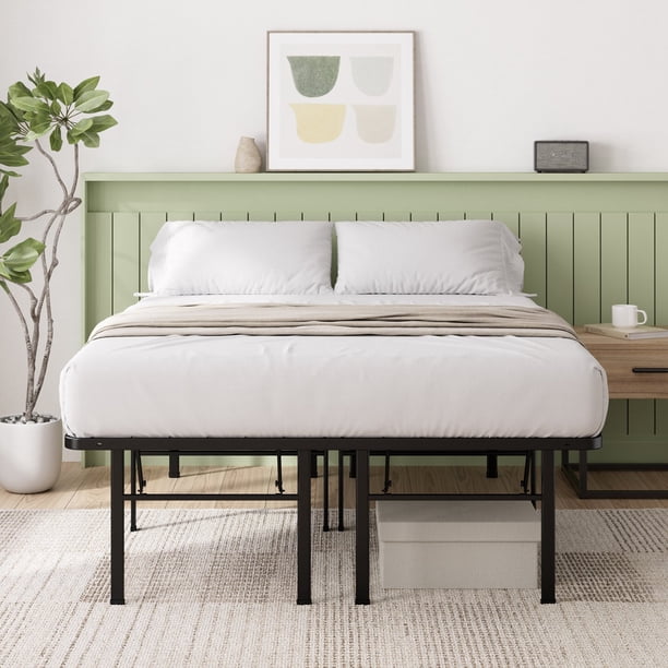 Zinus Night Therapy High-Profile SmartBase Platform Bed Frame