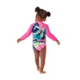 thumbnail image 2 of Member's Mark Baby Girls Rashguard One-Piece Swimsuit, 2 of 9