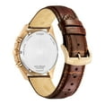 thumbnail image 3 of Citizen Eco-Drive Men’s Dress Classic Rose Gold-Tone Case Brown Leather Strap Chronograph Watch, 3 of 3