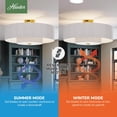 thumbnail image 12 of Hunter 30" Brookside Matte Black Ceiling Fan with LED Light Kit and Handheld Remote, 12 of 20