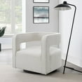 thumbnail image 1 of Luna Stain-Resistant Fabric Swivel Chair, Assorted Colors, 1 of 10