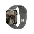 thumbnail image 1 of Apple Watch Series 10 GPS + Cellular 42mm Titanium Case, 1 of 10