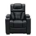 thumbnail image 6 of Galaxy Faux Leather Power Theater Recliner, 6 of 6