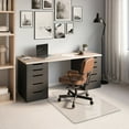 thumbnail image 1 of ES Robbins Task Series Chair Mat with AnchorBar for Carpet up to .25", 36" x 48", Clear, 1 of 8