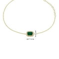 thumbnail image 4 of Genuine Gemstone & Diamond Accent Bracelet in 14K Gold, 4 of 7