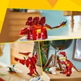 thumbnail image 3 of LEGO Creator 3 in 1 Fierce Dinosaur Kids Toy, 283 pc., 3 of 6