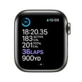 thumbnail image 4 of Apple Watch Series 6 Stainless Steel Case with Sport Band 40mm GPS + Cellular (Choose Color), 4 of 8
