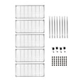 thumbnail image 9 of Seville Classics 5-Tier Steel Wire Shelving, 30" x 14" x 60" H, 9 of 9