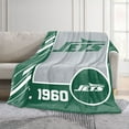thumbnail image 2 of Logo Brands New York Jets 60"x70" Super Plush Blanket, 2 of 6