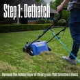 thumbnail image 4 of Westinghouse 16 in. 15 Amp Corded Electric Dethatcher and Aerator with 14.5 Gal. Collection Bag, 4 of 12