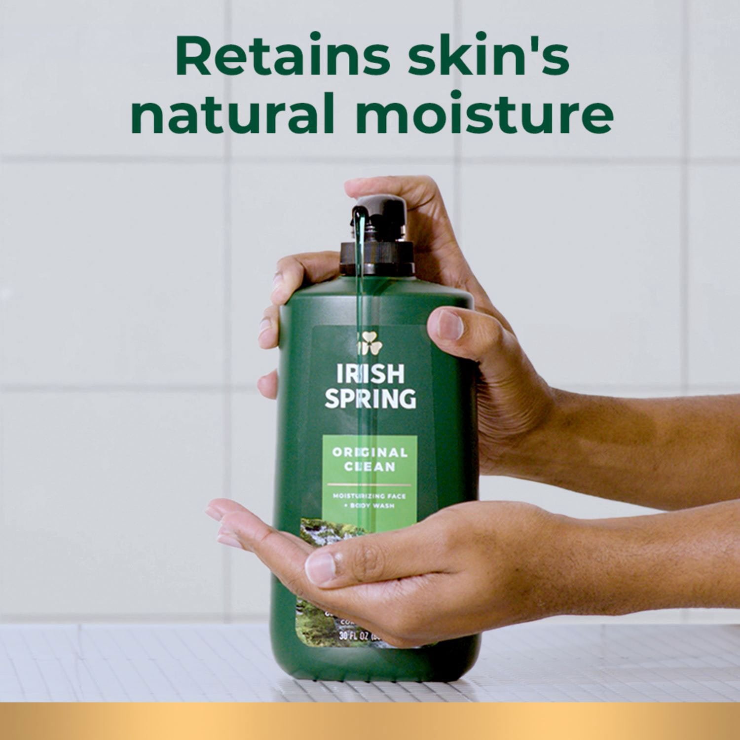 Irish Spring Body Wash for Men, Original Clean, 30 fl. oz., 2 pk 