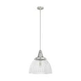 thumbnail image 2 of Hunter Cypress Grove with Clear Holophane Glass 1 Light Pendant Ceiling Light Fixture, 2 of 8