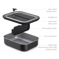 thumbnail image 2 of Bentgo MicroSteel Leak-Proof Lunch Box, 2 of 8