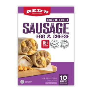 Red's Sausage Egg and Cheese Breakfast Burrito, Frozen, 10 ct., 5 oz. Each