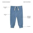 thumbnail image 3 of Member's Mark Baby 3-Pack Organic Cotton Pant, 3 of 5