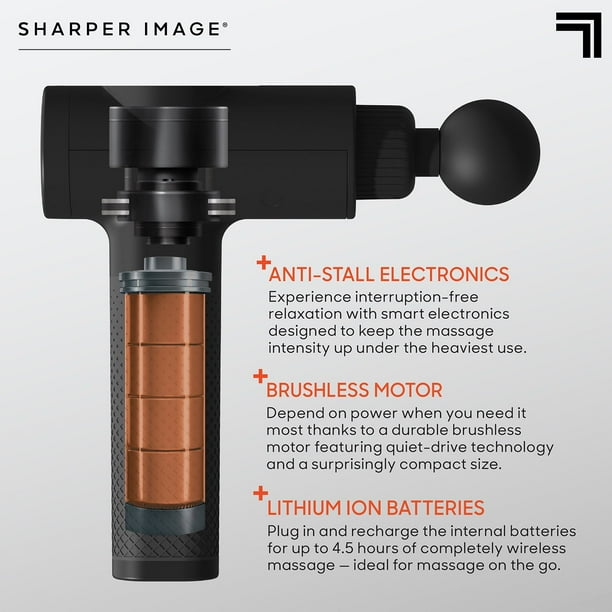 Sharper Image Powerboost Deep Tissue Percussion Massager 3.0 - Samsclub.com