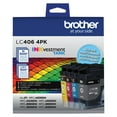 thumbnail image 1 of Brother LC4064PKS Ink, Black/Cyan/Magenta/Yellow, 1 of 4