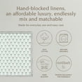 thumbnail image 3 of Over&Back 100% Linen Hand Blocked Napkins, Set of 4, 3 of 9