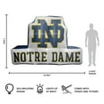 thumbnail image 4 of Logo Brands Notre Dame Fighting Irish Pre-Lit 7’x10’ Team Inflatable, 4 of 6