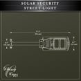 thumbnail image 8 of Classy Caps Solar Security Street Light, 8 of 9