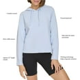thumbnail image 3 of DKNY Women's Waffle Hoodie, 3 of 5