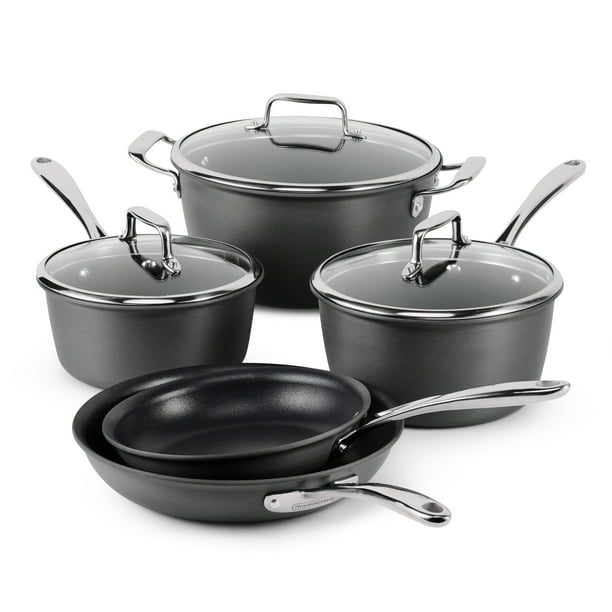 Tramontina 8-Piece Hard Anodized Nonstick Cookware Set - Samsclub.com