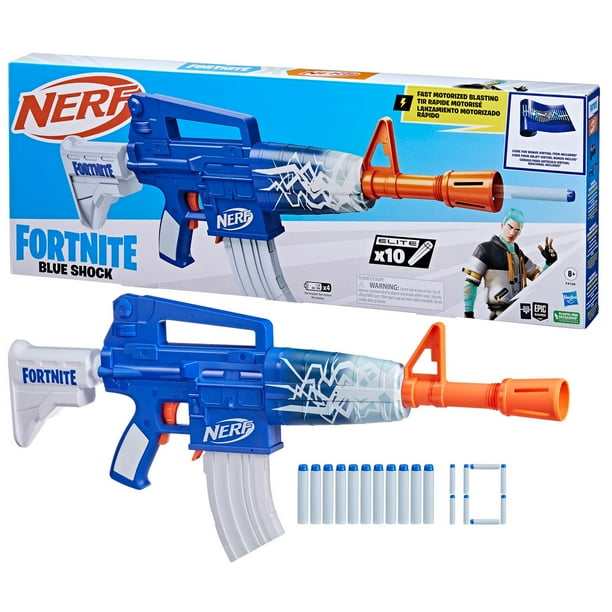 Nerf Fortnite Blue Shock Blaster - Samsclub.com