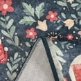 thumbnail image 4 of Frosty Bells Yale Haven Washable Recycled Holiday Area Rug, Assorted Sizes & Designs, 4 of 5