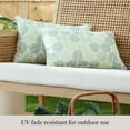 thumbnail image 5 of Martha Stewart Modern Banana Leaves Indoor/Outdoor Decorative Pillow, Set of 2, Choose Size, 5 of 10