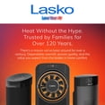 thumbnail image 8 of Lasko 30" DUO Comfort Ceramic DC Space Heater and Fan Console with Remote, 8 of 14
