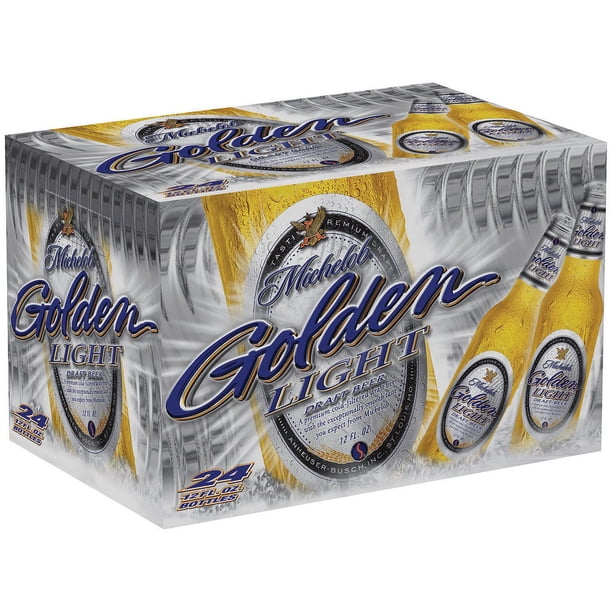 Michelob Golden Draft Light American Lager Beer, 12 fl. oz. bottle