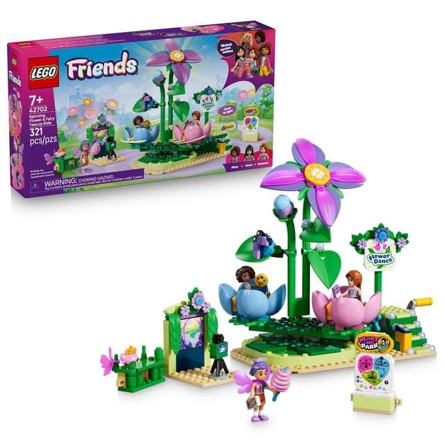 LEGO Friends Spinning Flower & Fairy Teacup Ride, 321 pc.
