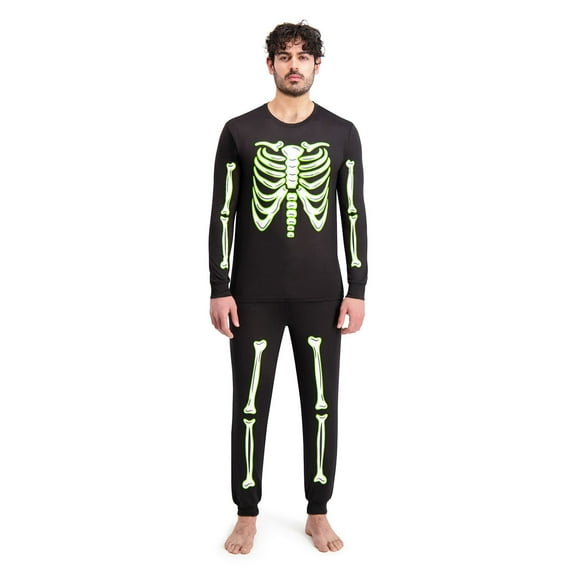 DreamLife Men's Halloween 2-Piece Pajama Set