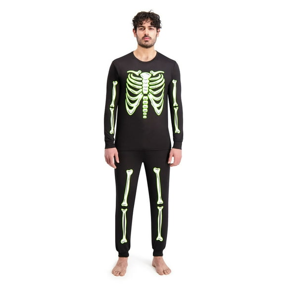 DreamLife Men's Halloween 2-Piece Pajama Set